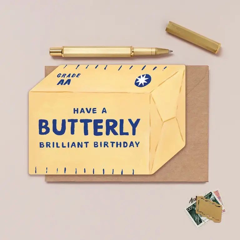 Sister Paper Sister Paper Butterly Birthday Card