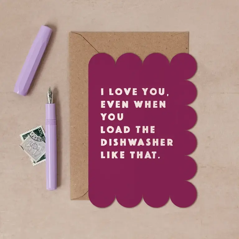 Sister Paper Sister Paper Dishwasher Card
