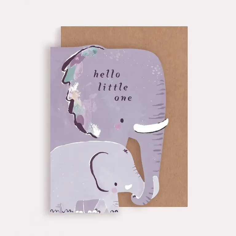 Sister Paper Sister Paper Hello Little One Card