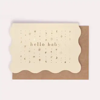 Sister Paper Sister Paper Hello Baby Card