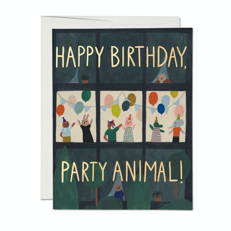 Red Cap Cards Red Cap Animal House Birthday