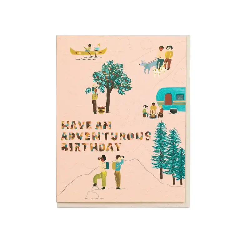 Small Adventure Small Adventure Adventurous Birthday Card