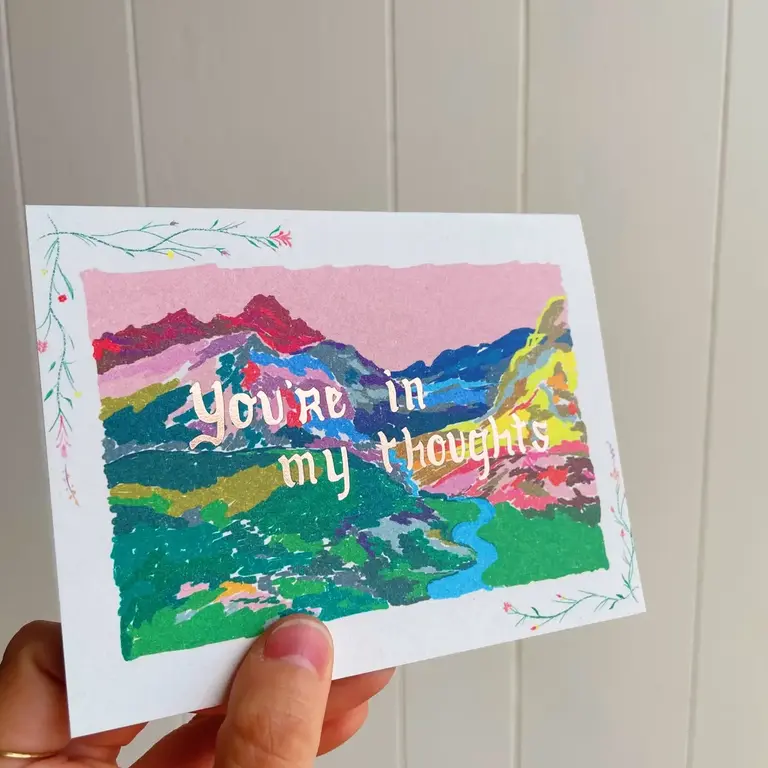 Small Adventure Small Adventure In My Thoughts Card