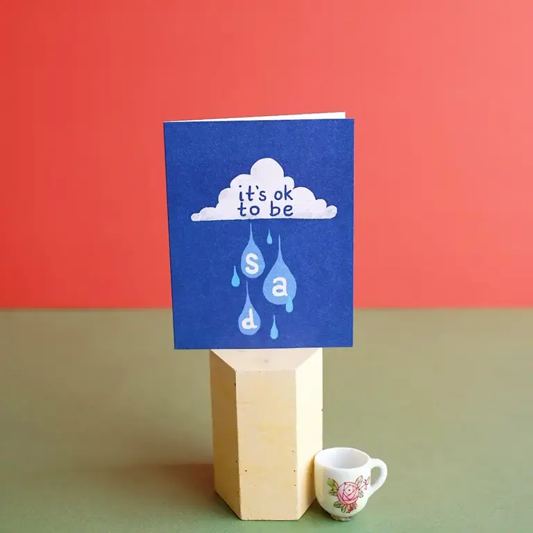 Small Adventure Small Adventure It's Ok To Be Sad Card