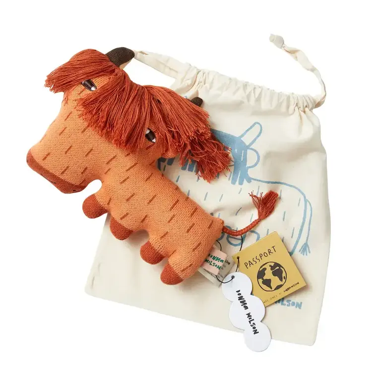 Donna Wilson Donna Wilson Cotton Wee One Harriet Highland Cow