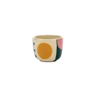 Donna Wilson Donna Wilson Hand Painted Glypha Stoneware Pinch Pot
