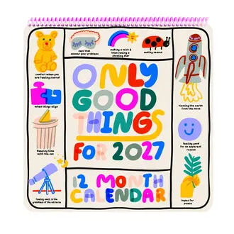 People I've Loved PIL Only Good Things 2027 Wall Calendar
