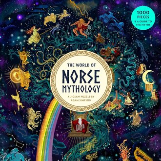 Raincoast Books Raincoast Books World Of Norse Mythology 1000 pce Puzzle