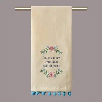 PK Handcraft Embroidered  Linen Cotton Kitchen Towel Better Ideas