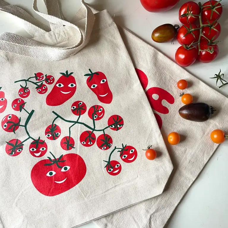 Banquet Workshop Banquet Workshop Happy Hot Tomatoes Tote Bag