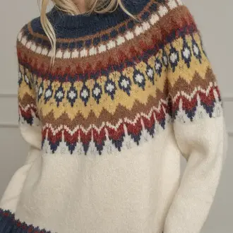 Raison Raison Fair Isle Sweater