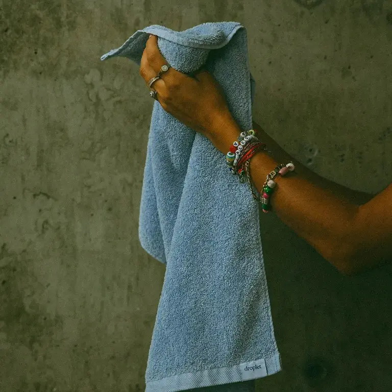 Droplet Droplet Cotton Hand Towel