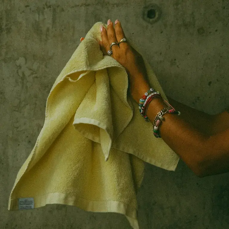 Droplet Droplet Cotton Hand Towel
