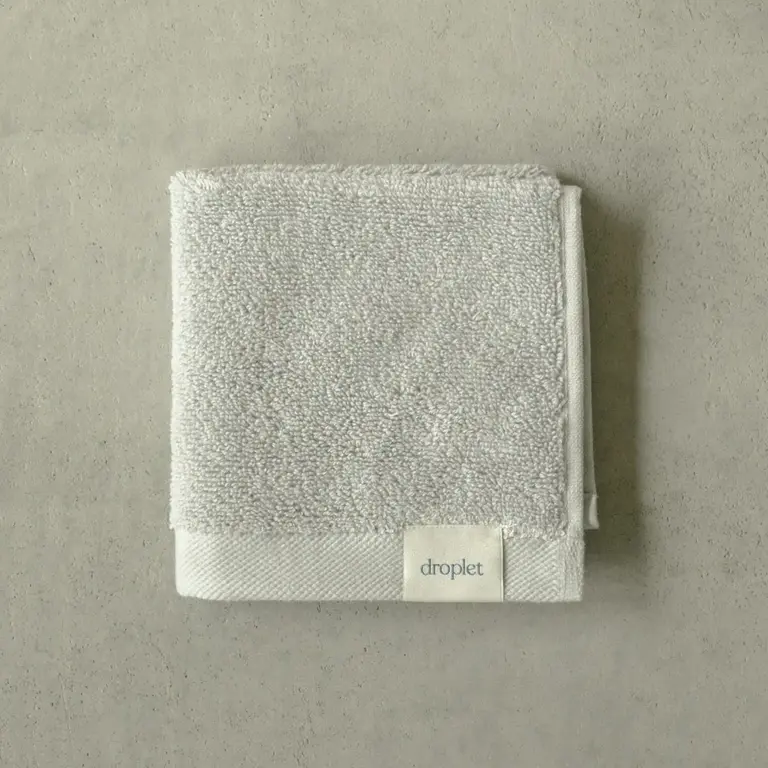 Droplet Droplet Cotton Wash Cloth