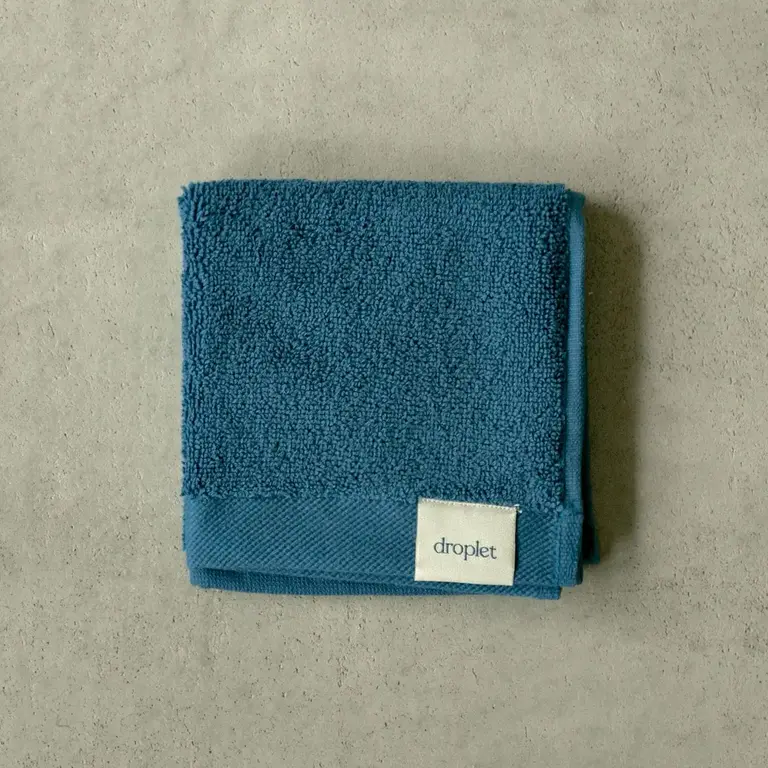 Droplet Droplet Cotton Wash Cloth