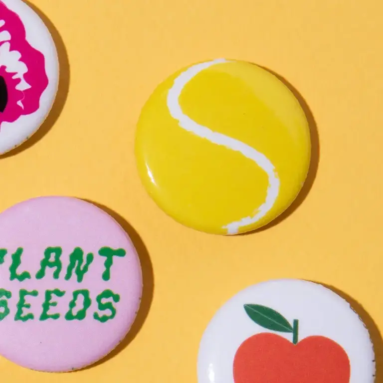 Banquet Workshop Banquet Workshop Tennis Ball Button 1"