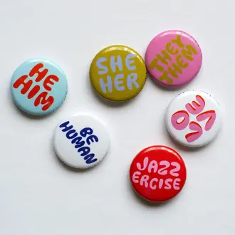 Banquet Workshop Banquet Workshop He/Him Button 1"