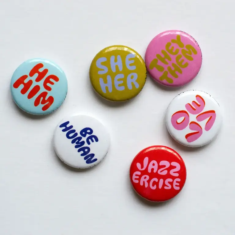 Banquet Workshop Banquet Workshop He/Him Button 1"