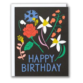 Banquet Workshop Banquet Workshop Black and Brights Happy Birthday Card