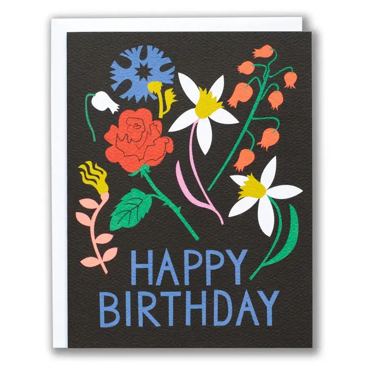Banquet Workshop Banquet Workshop Black and Brights Happy Birthday Card