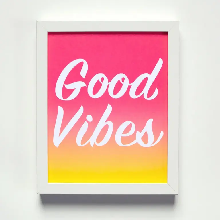 Banquet Workshop Banquet Workshop Good Vibes Print 8x10" (Unframed)
