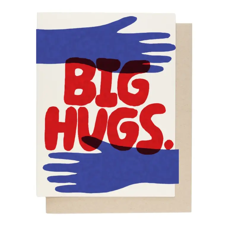 People I've Loved PIL Big Hugs Card (Colour)