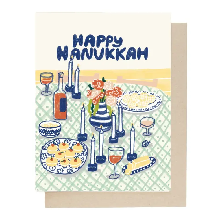 People I've Loved PIL Happy Hanukkah Card