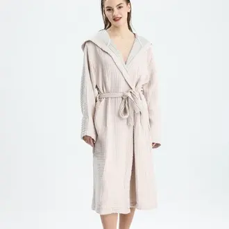 Kalkedon Kalkedon Organic Turkish Cotton Muslin Robe