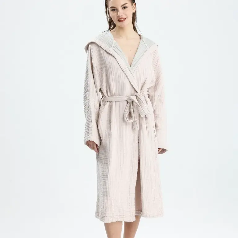 Kalkedon Kalkedon Organic Turkish Cotton Muslin Robe