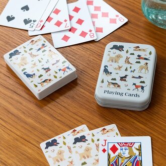 Rex London Rex London Playing Card Tin Dog Park