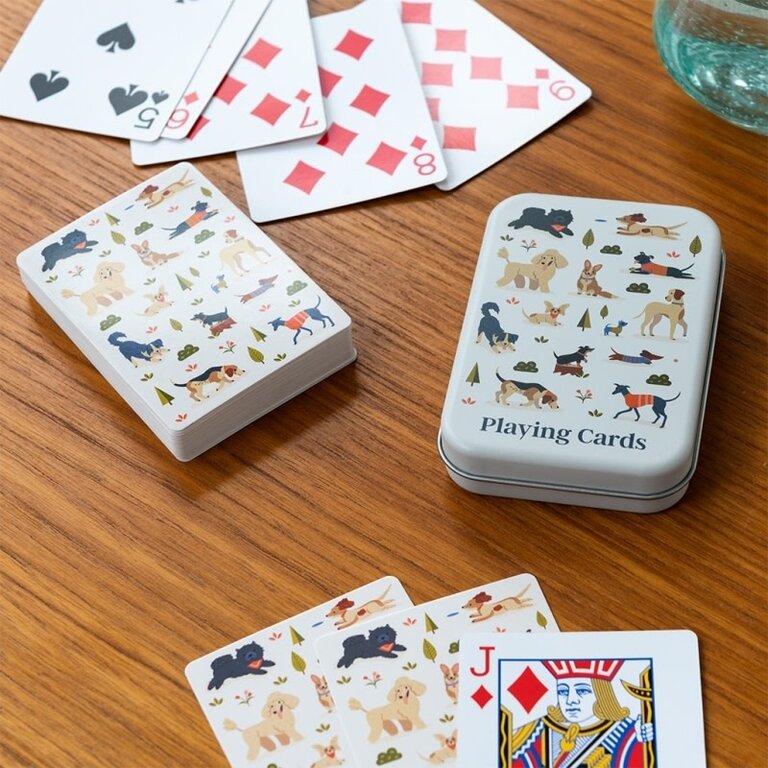 Rex London Rex London Playing Card Tin Dog Park