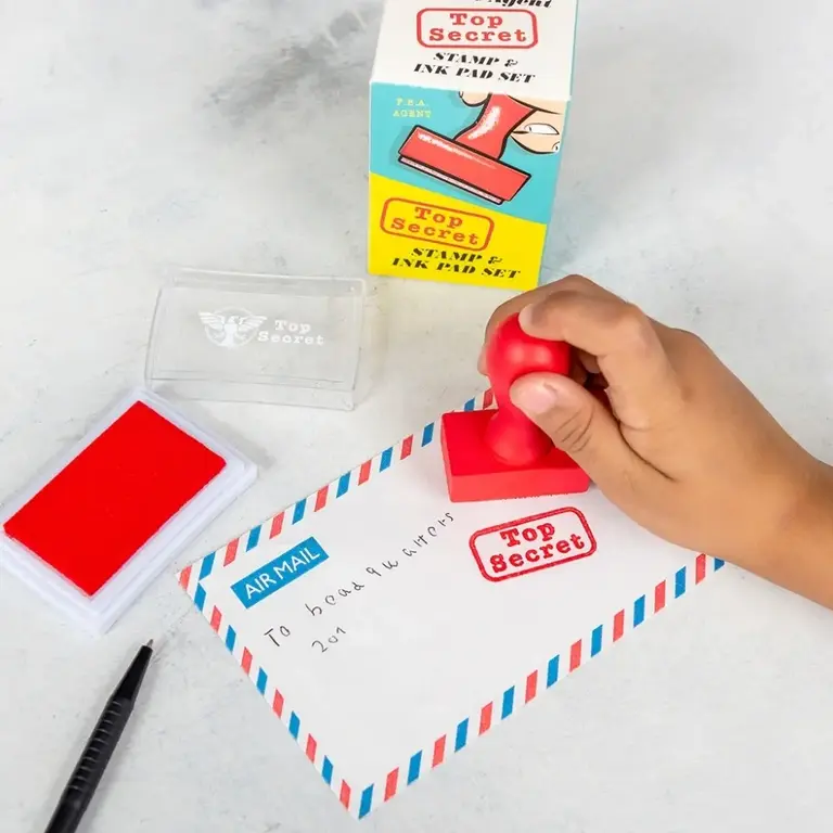 Rex London Rex London Top Secret Stamp & Ink Set