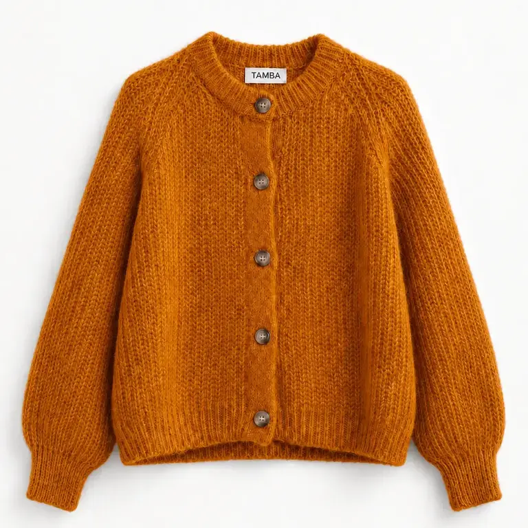 Tamba Tamba Mohair Blend Cardigan O/S