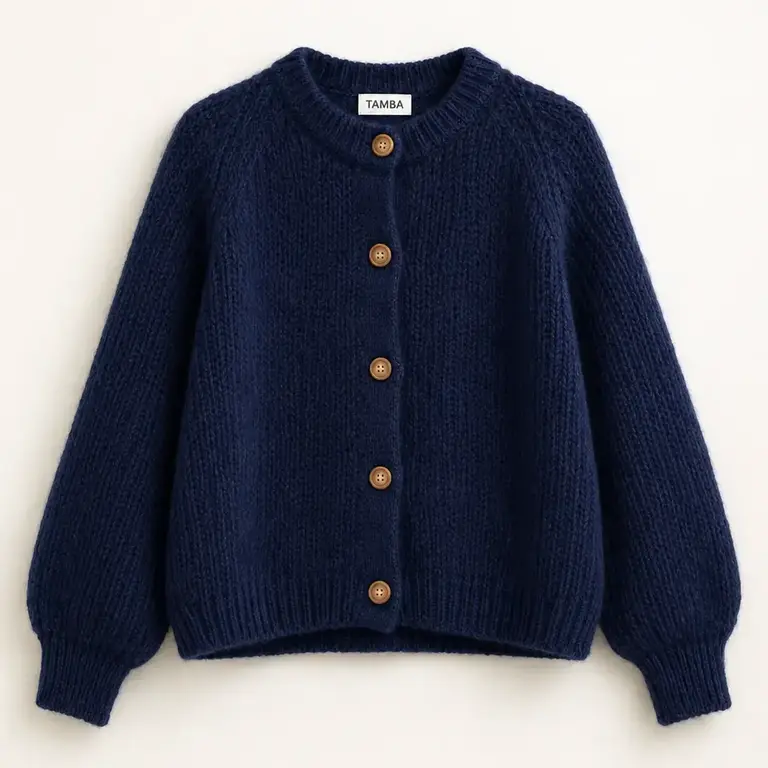 Tamba Tamba Mohair Blend Cardigan O/S