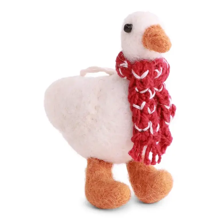 EGS EGS Fair Trade Felt Goose w Scarf