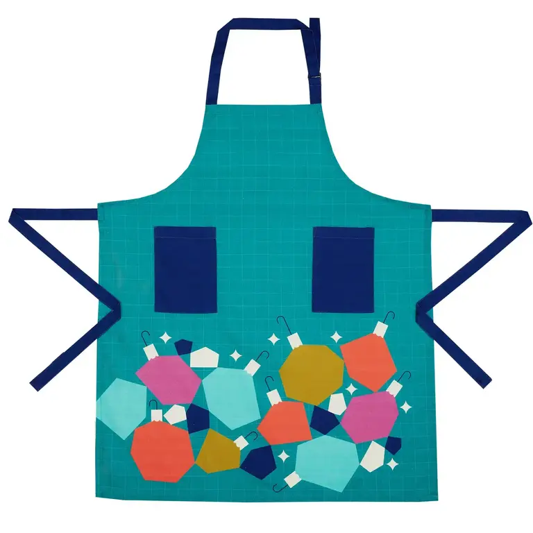 PK Handcraft Polygon Cotton Holiday Apron