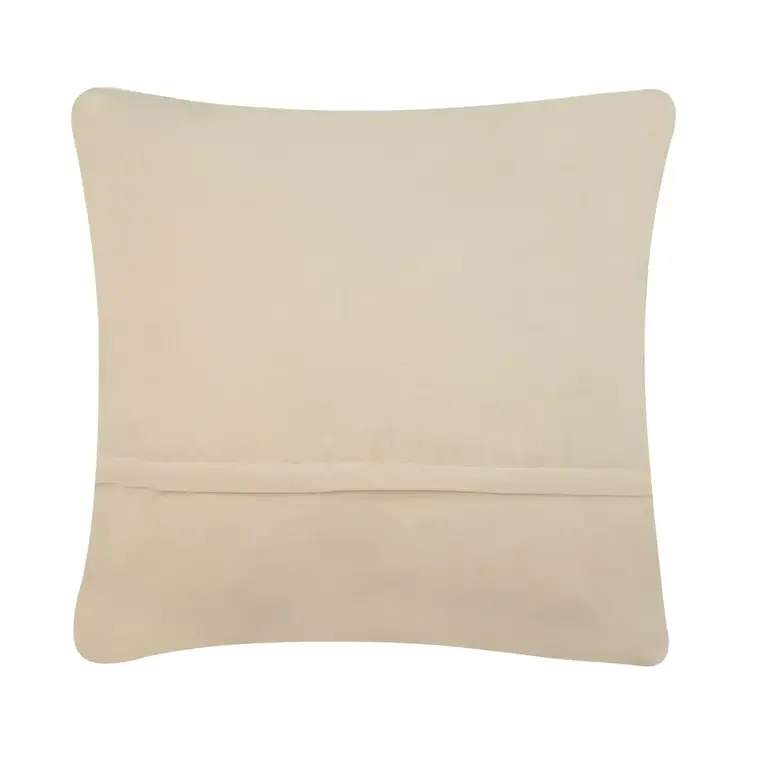PK Handcraft Hooked Wool Snowy Cabin Cushion (w. Insert) 18"