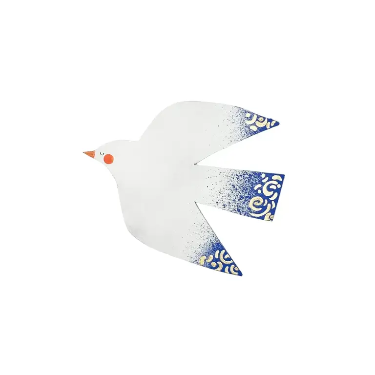 Tiffriff Tiffriff Folk Art Wall Hanging Bird #4