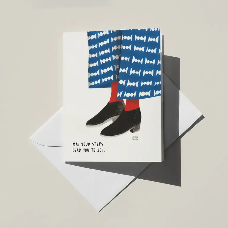 Tiffriff Tiffriff May Your Steps Card