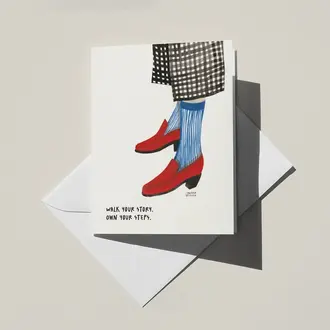 Tiffriff Tiffriff Walk Your Story Card