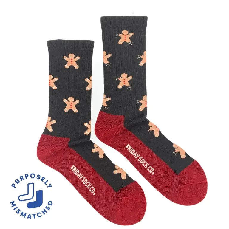 Friday Sock Co Friday Sock Co Men's Merino Socks Gingerbread