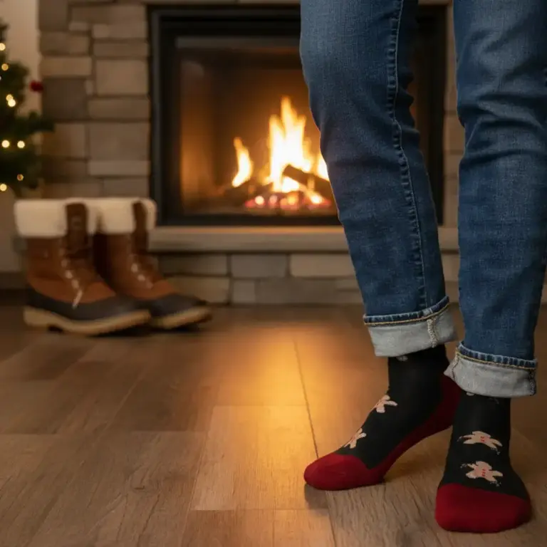 Friday Sock Co Friday Sock Co Men's Merino Socks Gingerbread