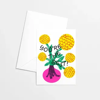 Mezzaluna Mezzaluna Risograph Card You're The Best