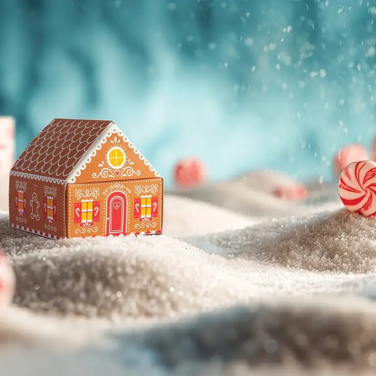 Kala Style Kala Gingerbread Matchbox Cottage