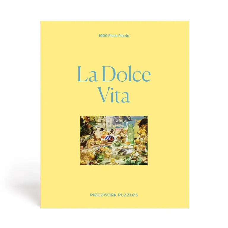 Piecework Piecework Deluxe La Dolce Vita Puzzle 1000pce