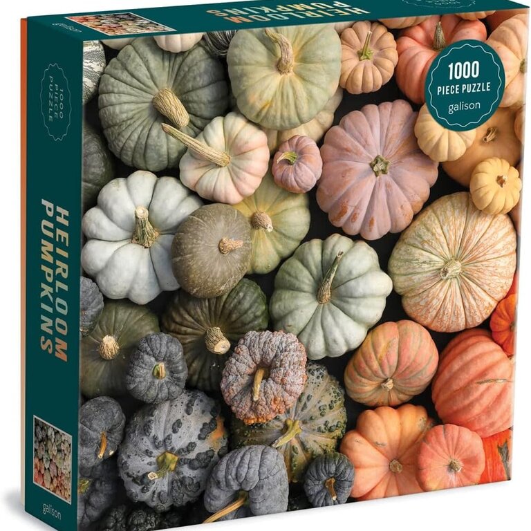 Raincoast Books Raincoast Heirloom Pumpkins Puzzle 1000 piece