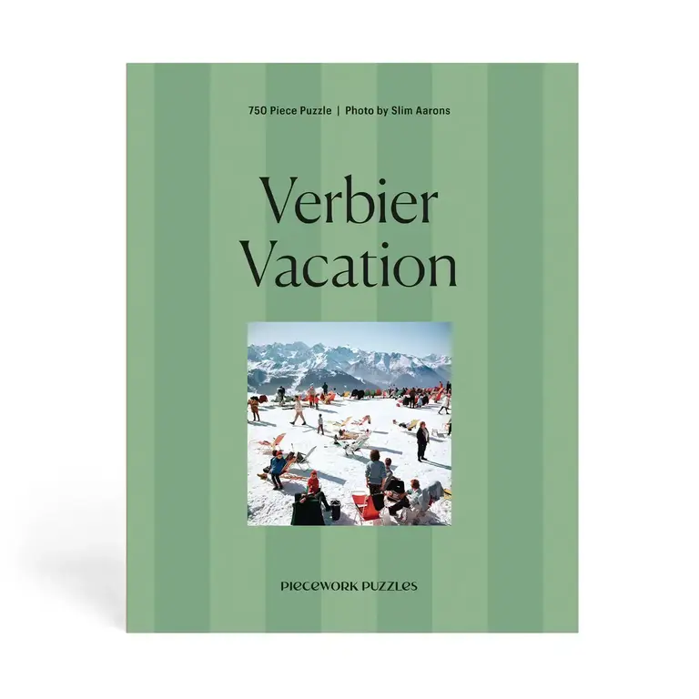 Piecework Piecework Limited Edition Verbier Vacation Puzzle 750pce