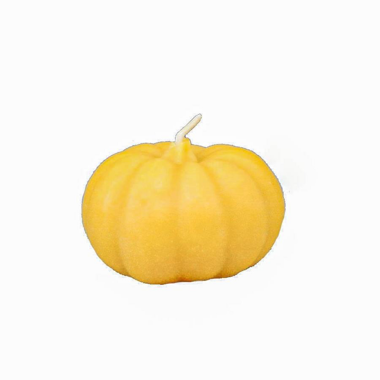 Honey Candles HC Beeswax Pumpkin Candle Small