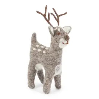 EGS EGS Fair Trade Grey Deer 17cm