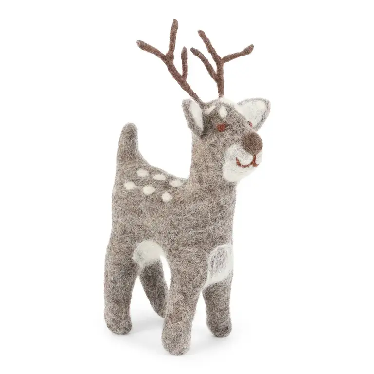 EGS EGS Fair Trade Grey Deer 17cm